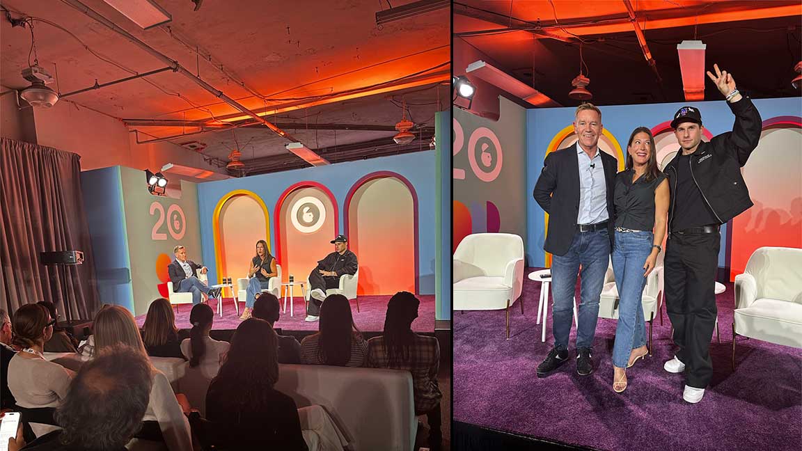 Clive Punter, Ashley Schapiro, Max Siegelman at Advertising Week New York 2024