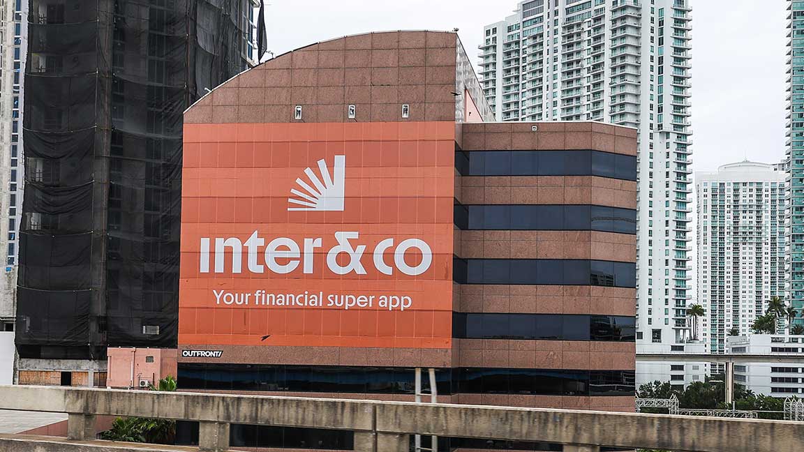 Inter&Co out of home advertisement in Miami on wallscape.