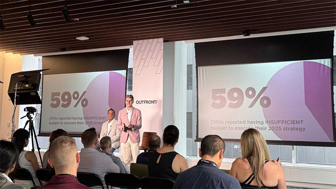 OUTFRONT’s Brad Alperin and Prem Purayil speak at the 2025 ANA Measurement by Design conference