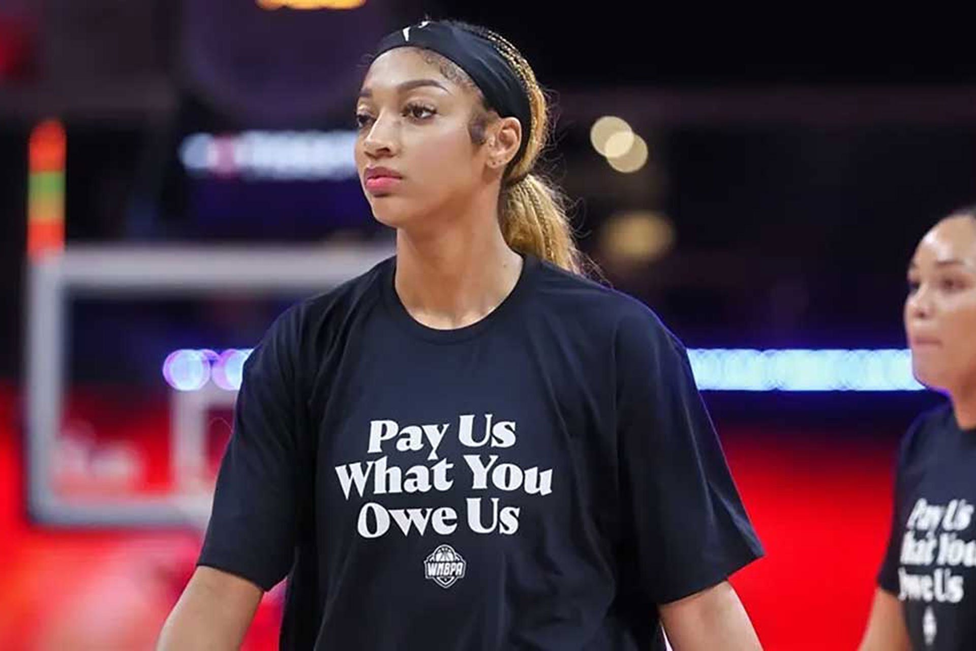 Angel Reese WNBA and reebox collaboration out of home advertising