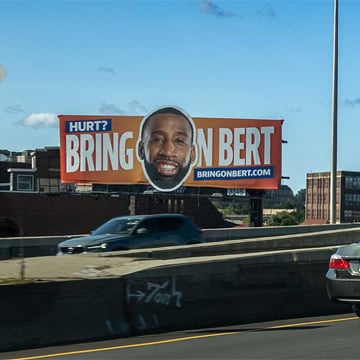 Bert McDowell billboard out of home advertising 
