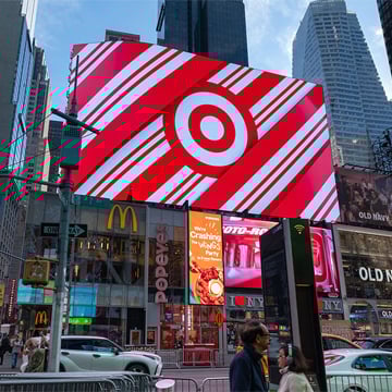 top out of home advertising digital billboard target