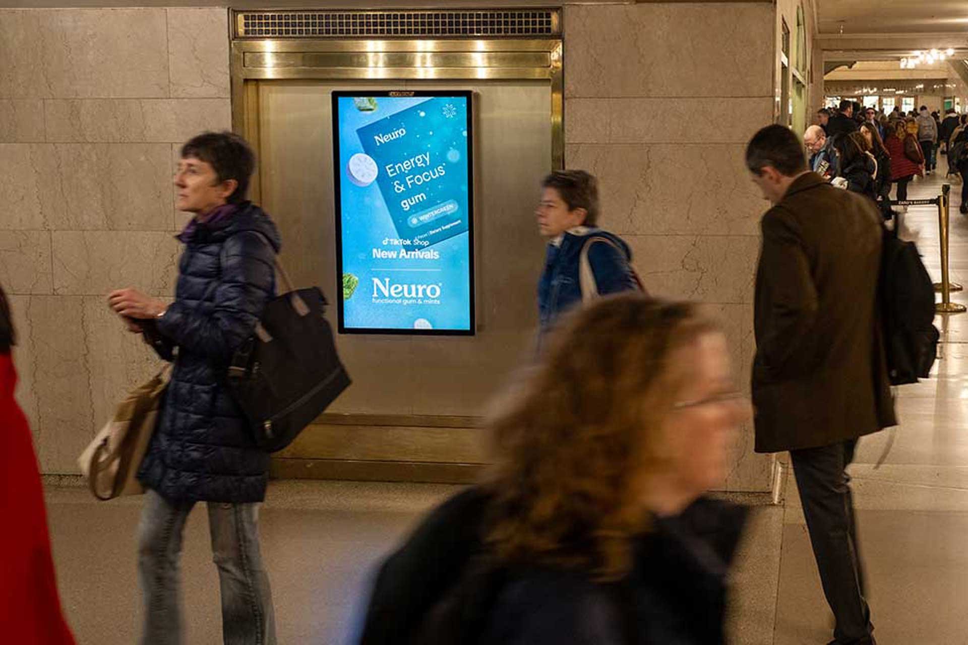 neuro gum transit liveboard out of home advertising 