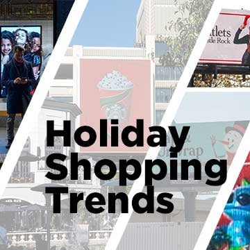 out of home advertising 2024 holiday shopping trends report