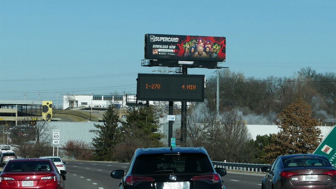 out of home billboard advertising 2k games