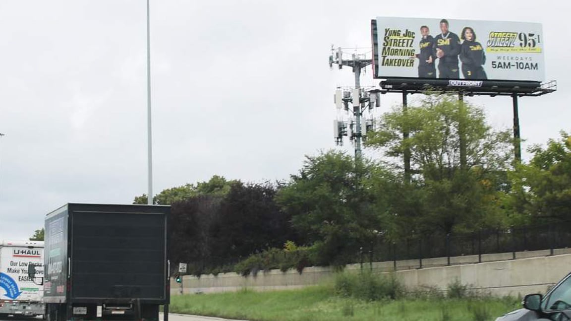 out of home billboard advertising core radio group chicago