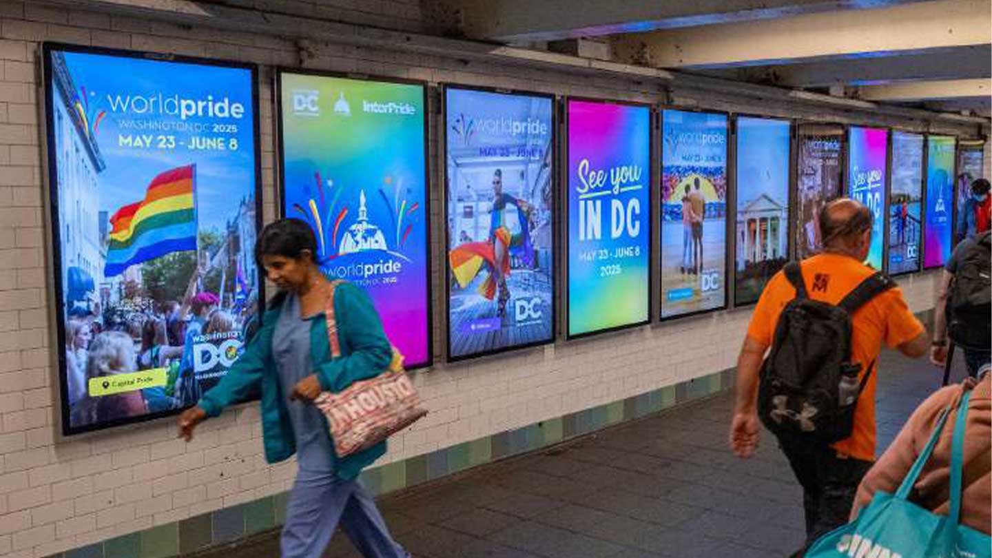destination dc subway livescape new york city out home advertising