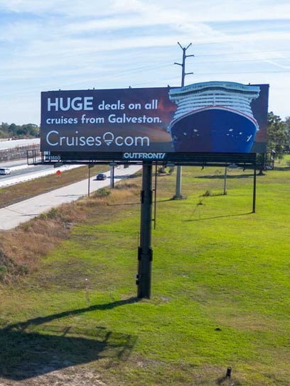 out of home billboard advertising cruises.com