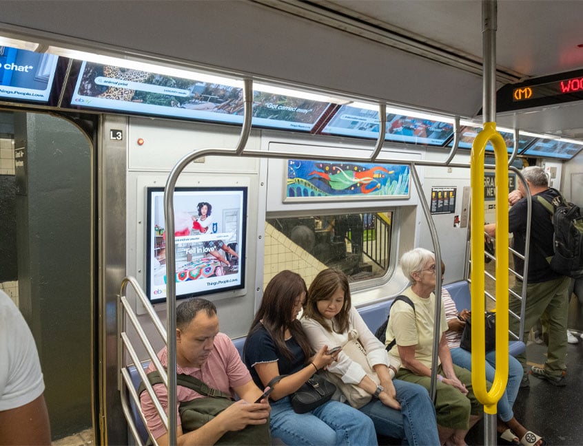 ebay out of home advertising transit