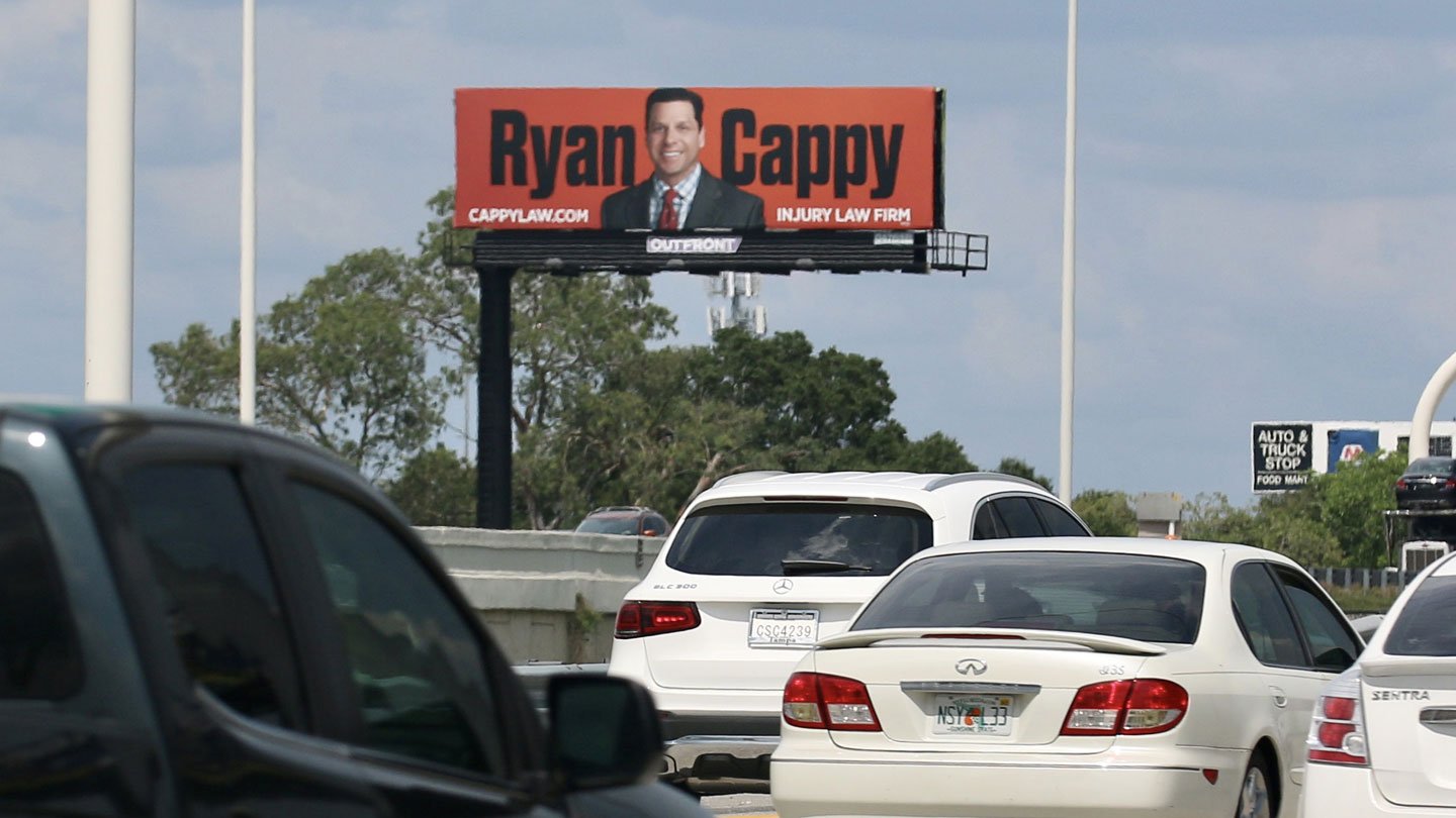 out of home billboard advertising law office of ryan cappy