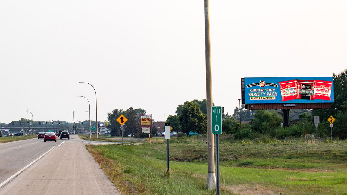 out of hoe billboard advertising old dutch foods