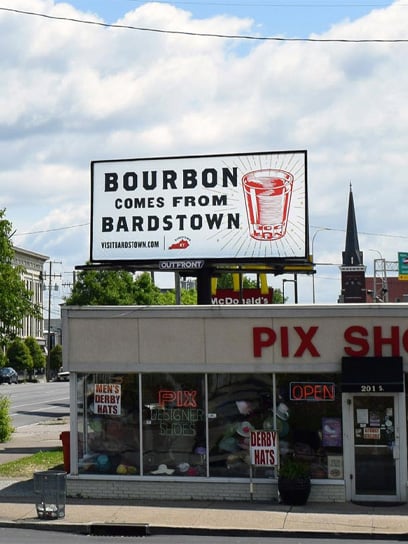 out of home advertising billboards bardstown tourism