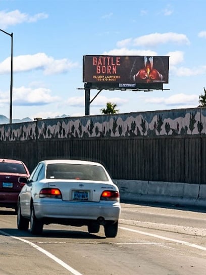 out of home advertising battle born injury lawyers