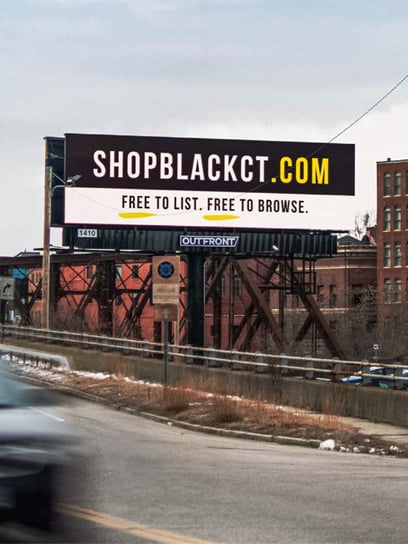 out of home advertising shop black ct billboard