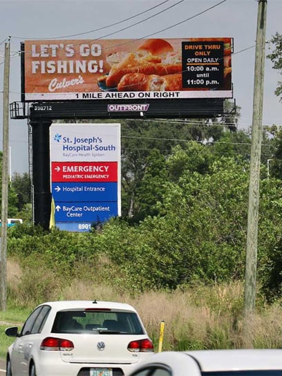 out of home advertising culvers billboard
