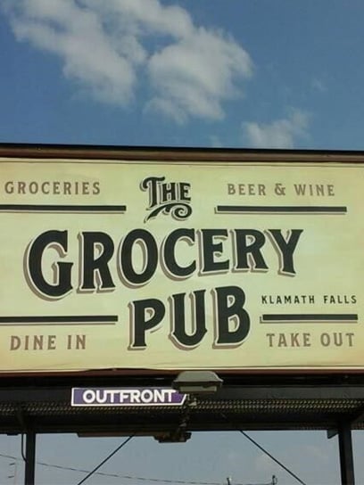 out of home advertising the grocery pub ny