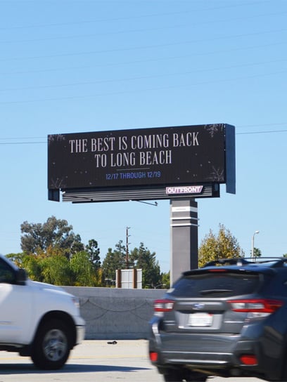 out of home advertising longbeach ballet billboard