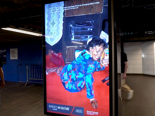 out of home digital transit advertising new york city