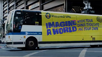 out of home bus advertising new york city