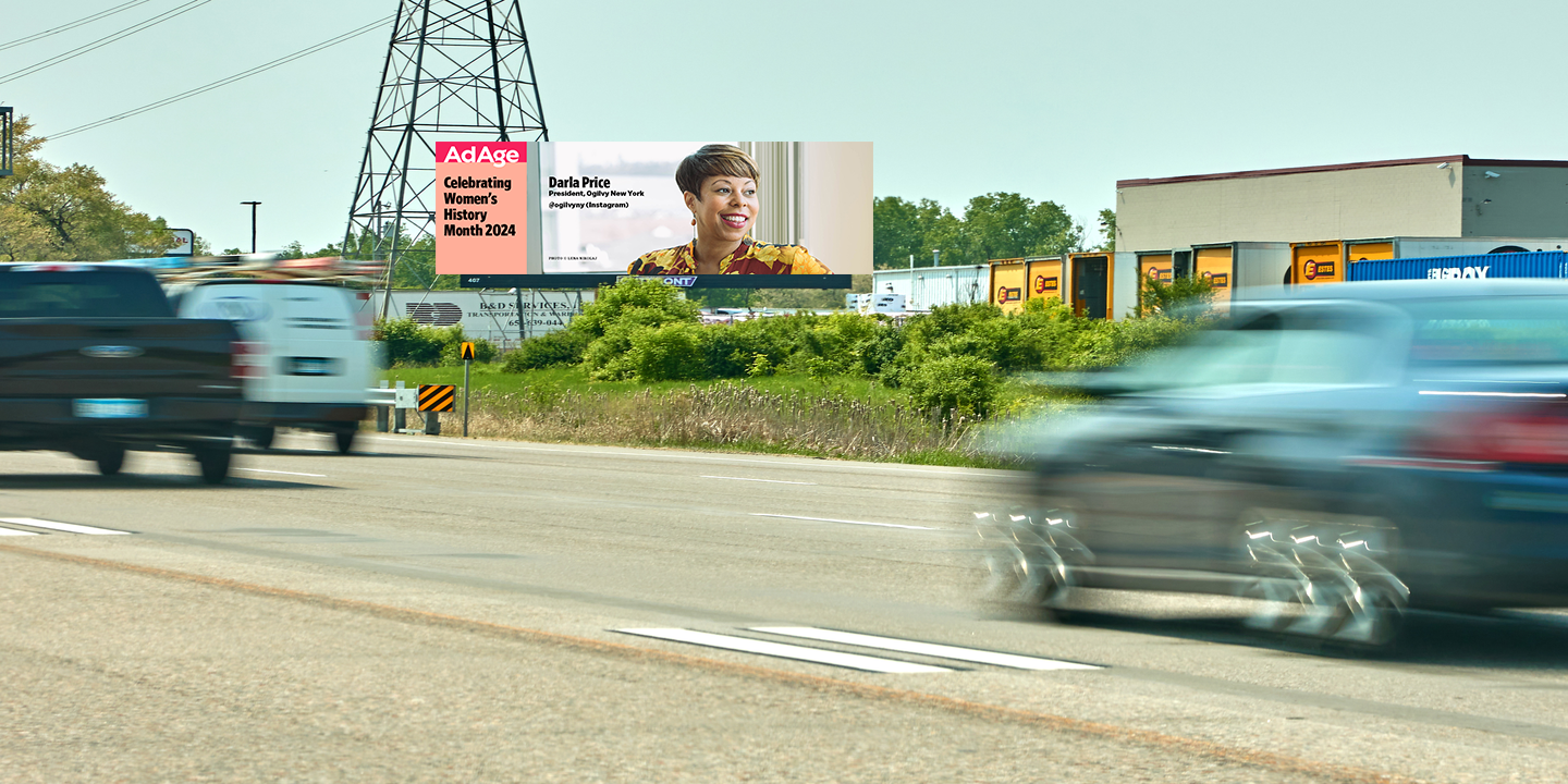 womens history month billboard