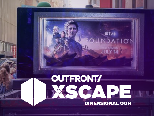 outfront xscape dimentional ooh