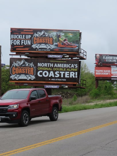 out of home billboard advertising in branson missouri