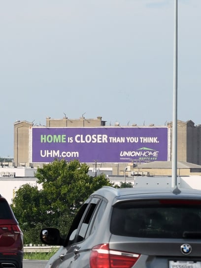 cleveland out of home billboard advertising on highway