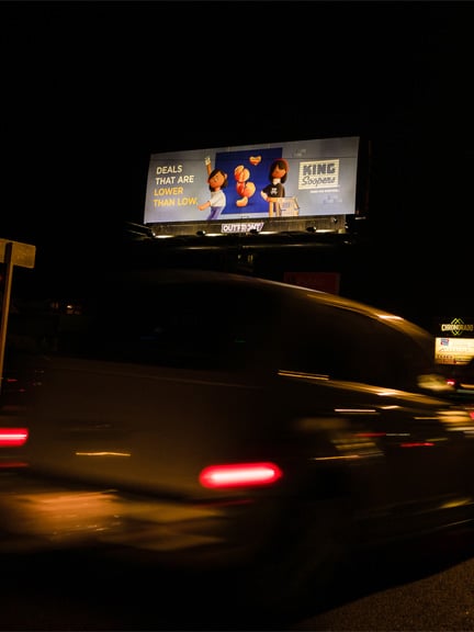 king soopers on highway billboard in colorado