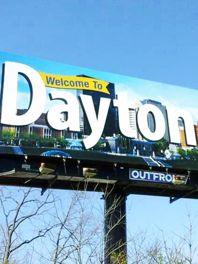out of home billboard advertising in dayton