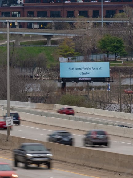 billboard advertising in grand rapids for spectrum health