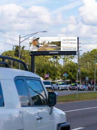 billboard out of home advertising for players championship