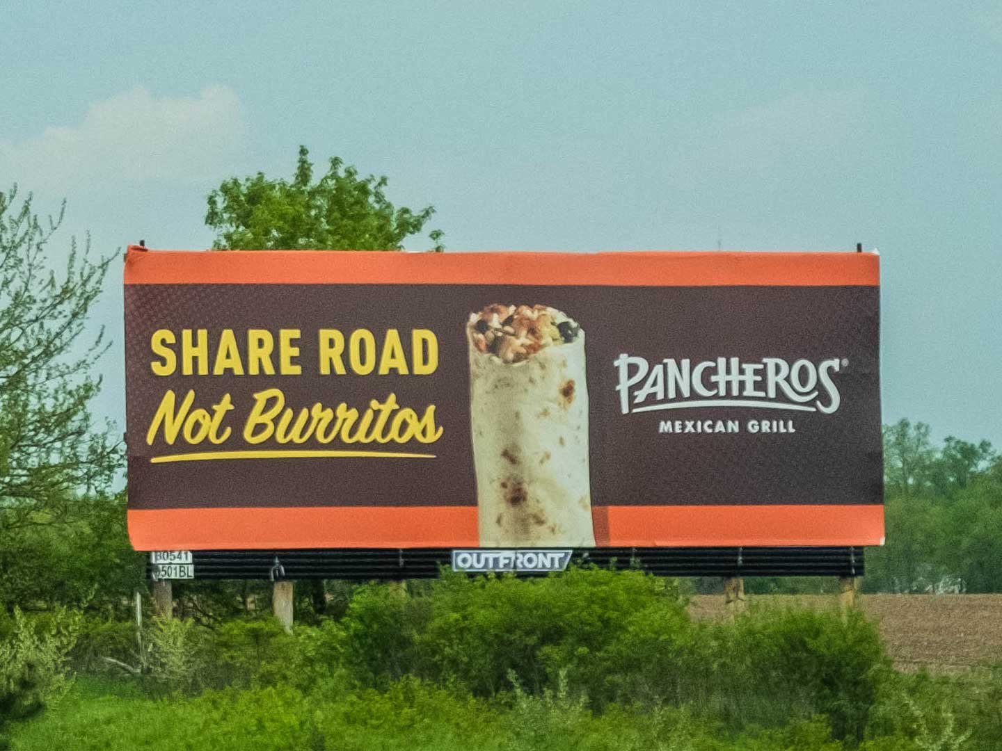 out of home billboard advertising lansing pancheros mexican grill