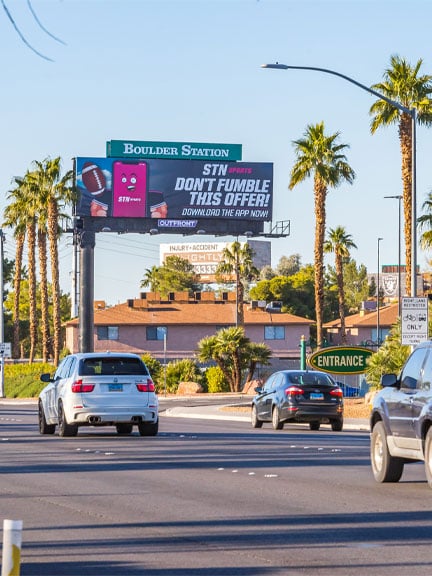 stn billboard out of home advertising in las vegas