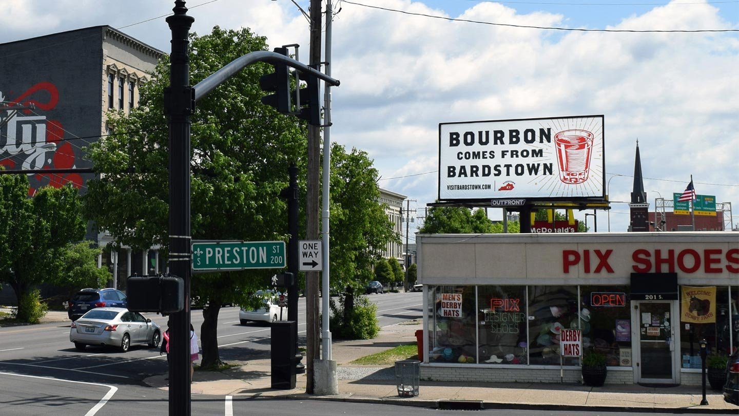 bardstown billboard out of home advertising in louisville