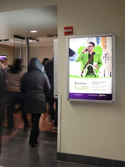 digital skyway media out of home advertising for doran in minneapolis