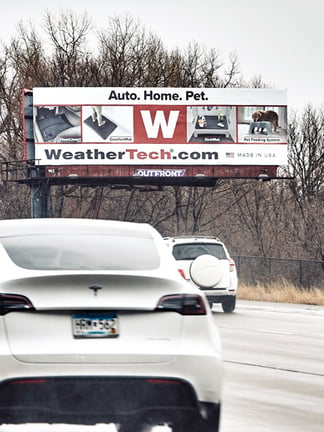 weathertech billboard out of home advertising in minnesota