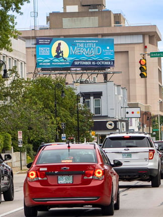 billboard out of home advertising in new hampshire for the palace theater