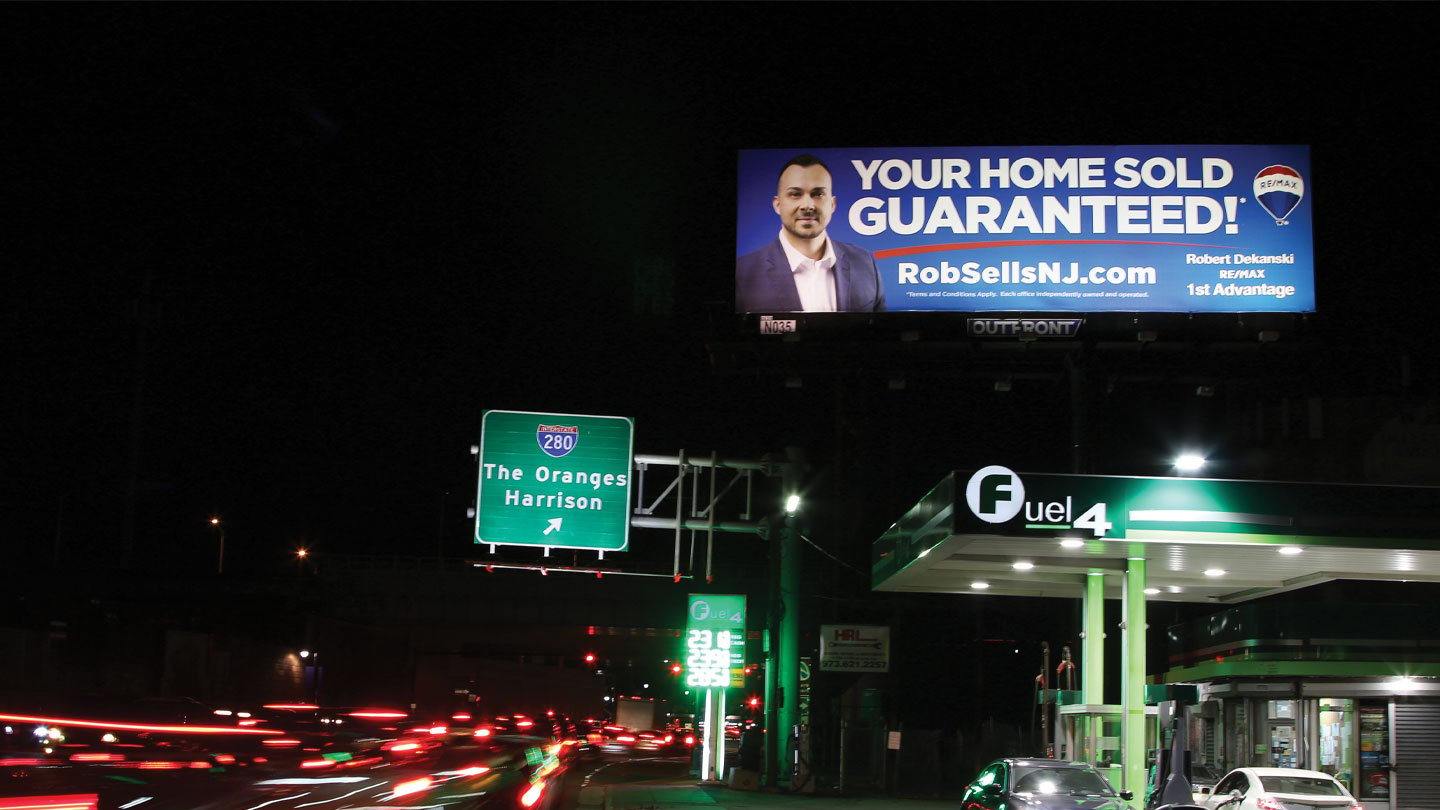 remax billboard out of home advertising in new jersey