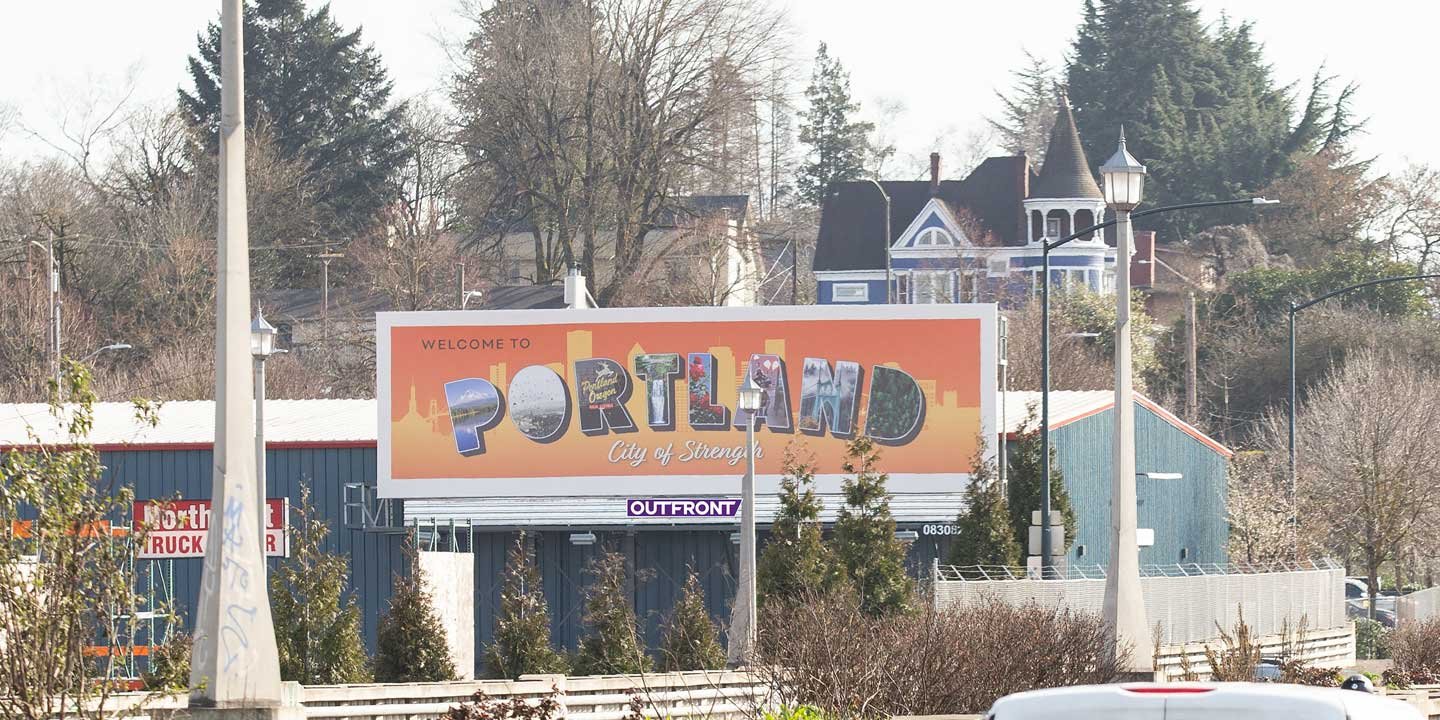 out of home billboard highway advertising in portland oregon