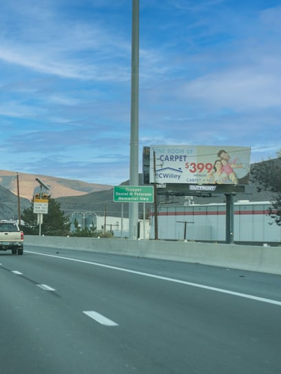 out of home billboard highway advertising in reno