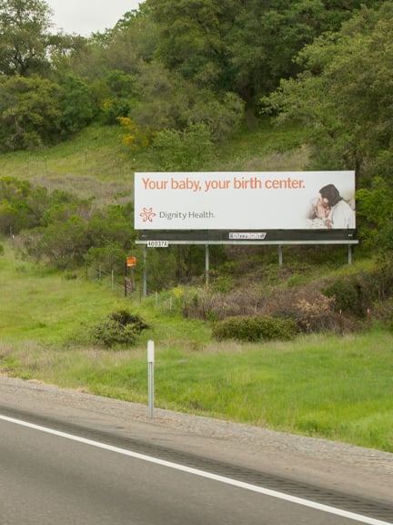 billboard advertising for dignity health