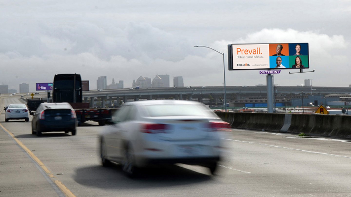 exelixis digital billboard out of home advertising in san francisco