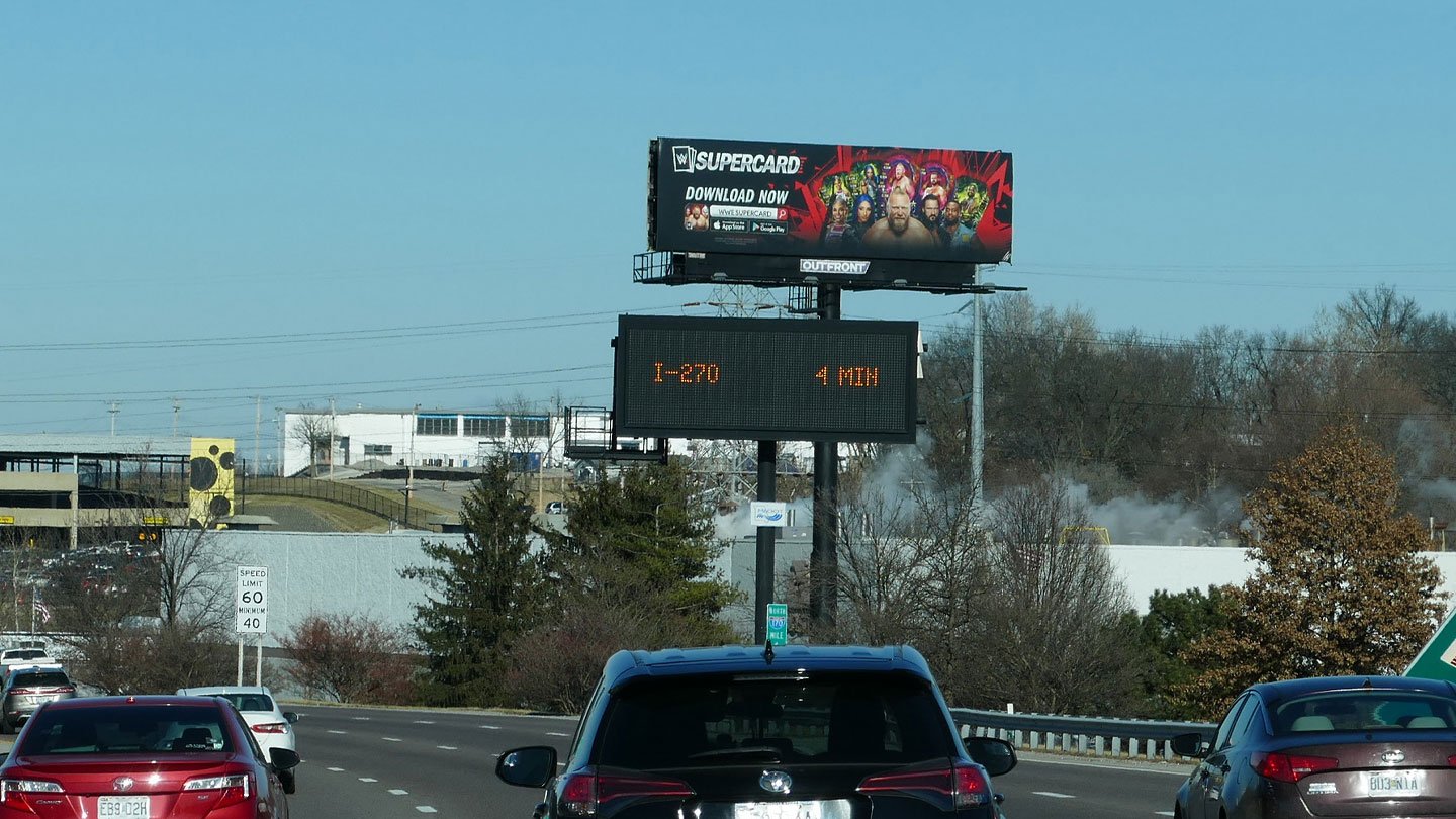 2k games on highway billboard out of home advertising in st louis