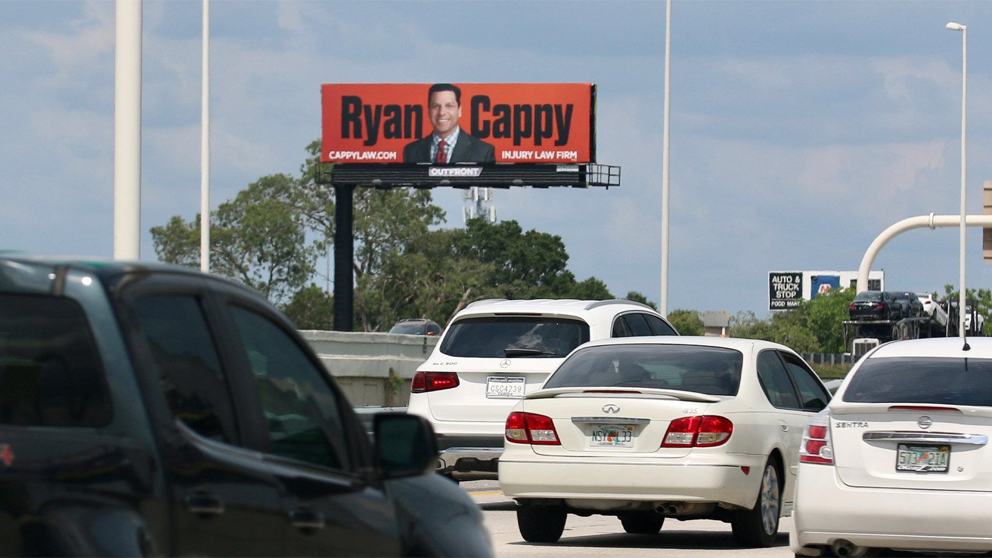 ryan cappy billboard out of home advertising in tampa florida