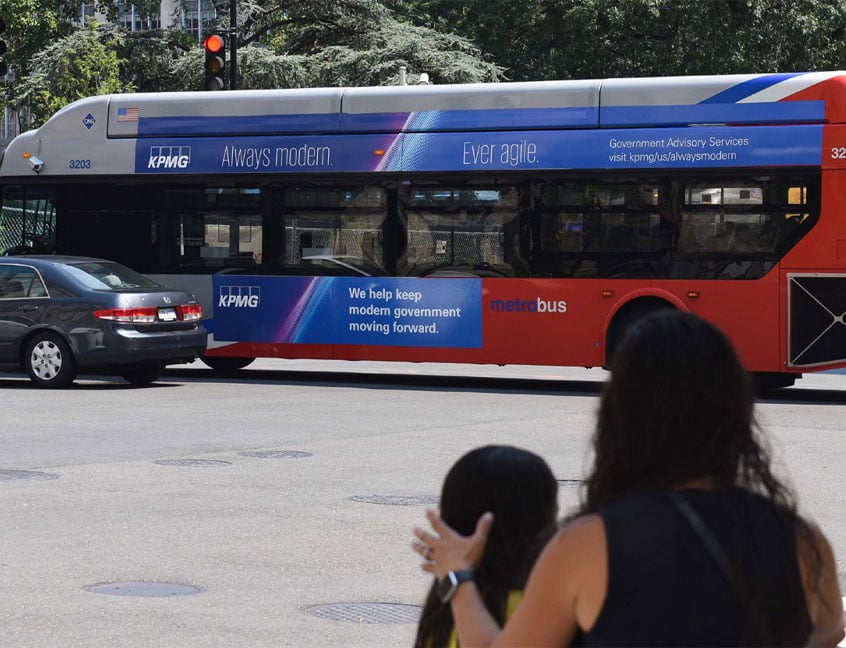 out of home bike share advertising kpmg federal advisory