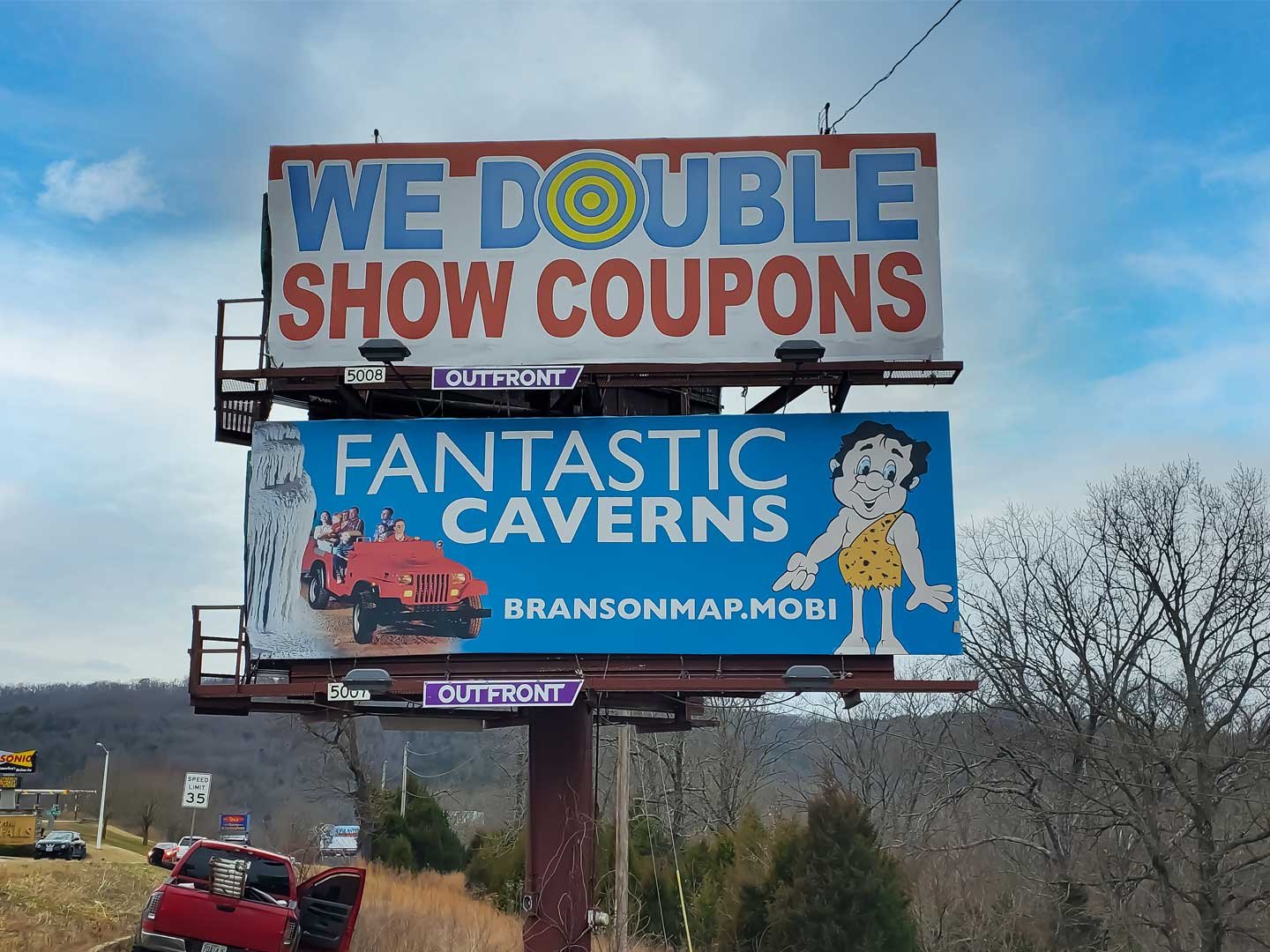out of home advertising branson