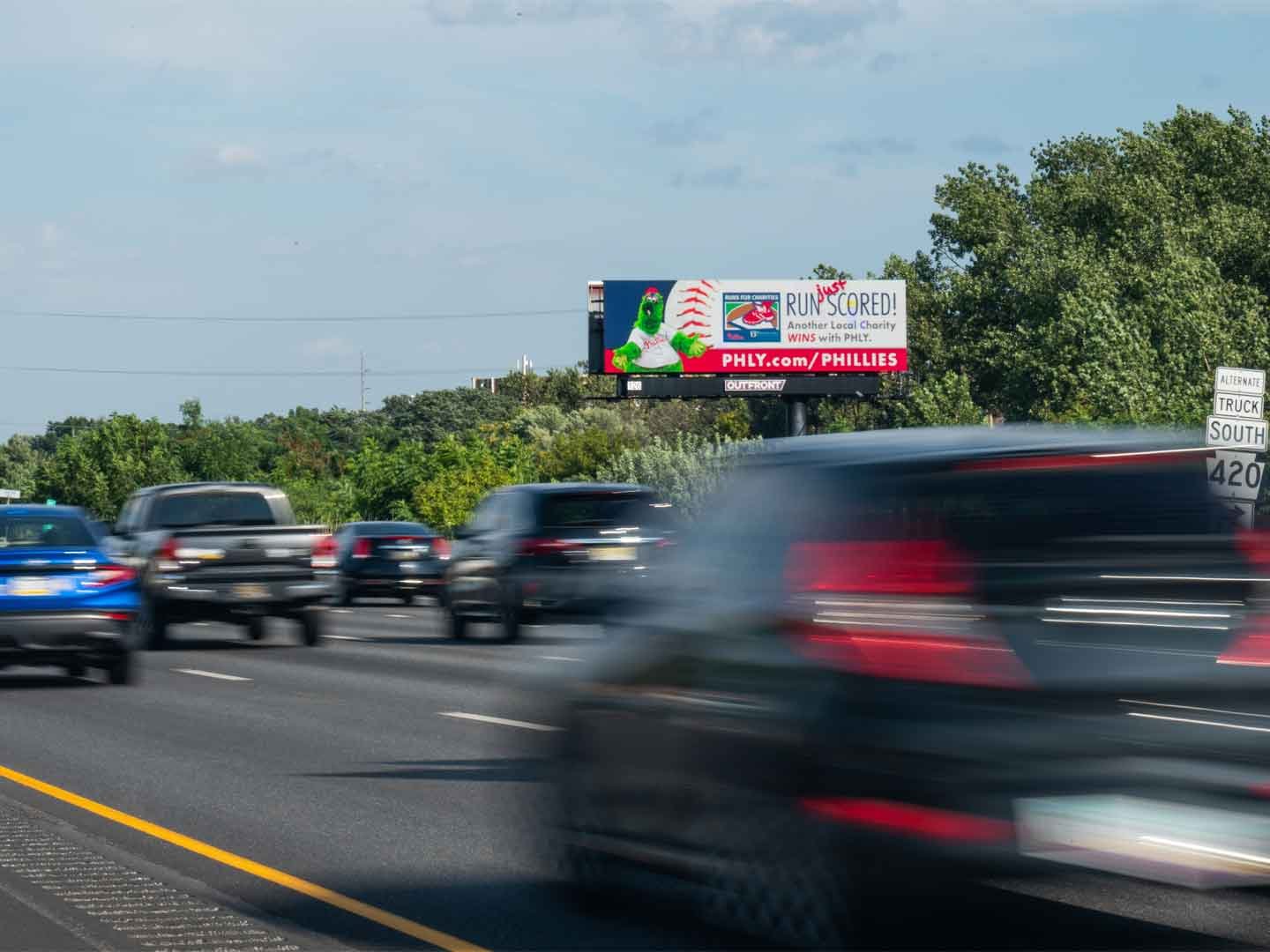 out of home billboard advertising philly phillies