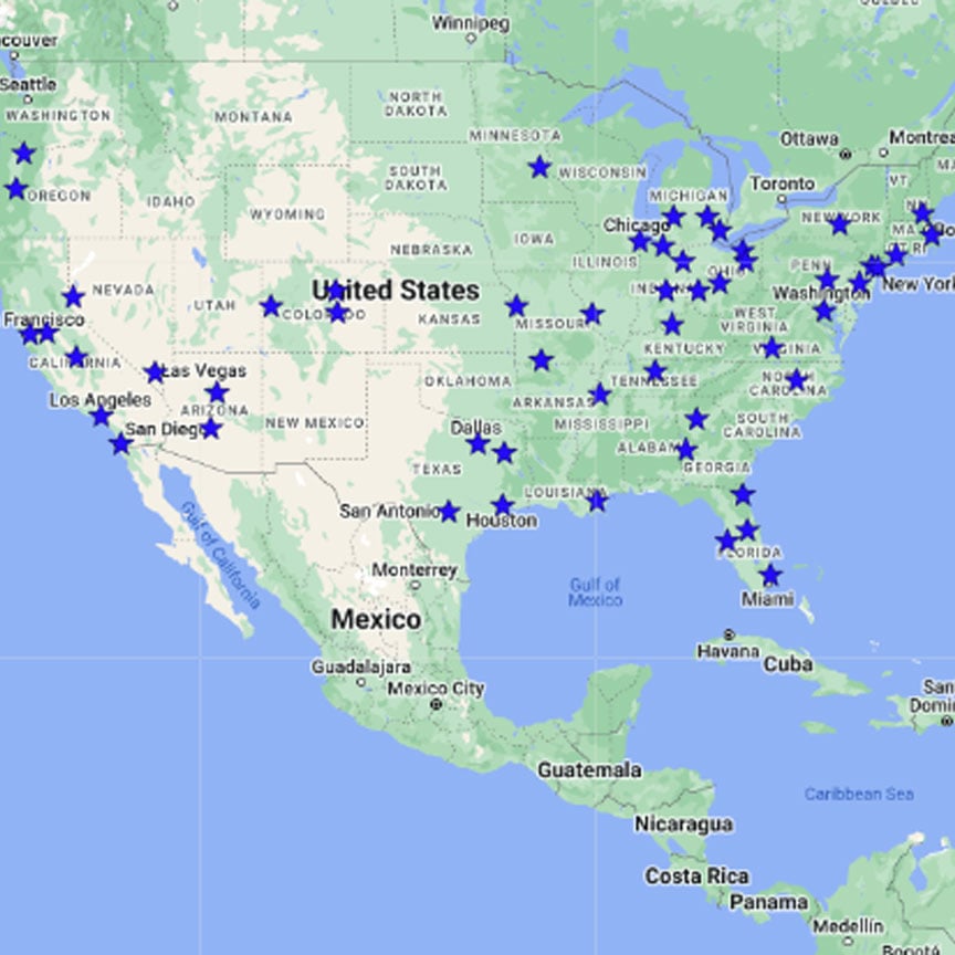 united states map specs out of home advertising