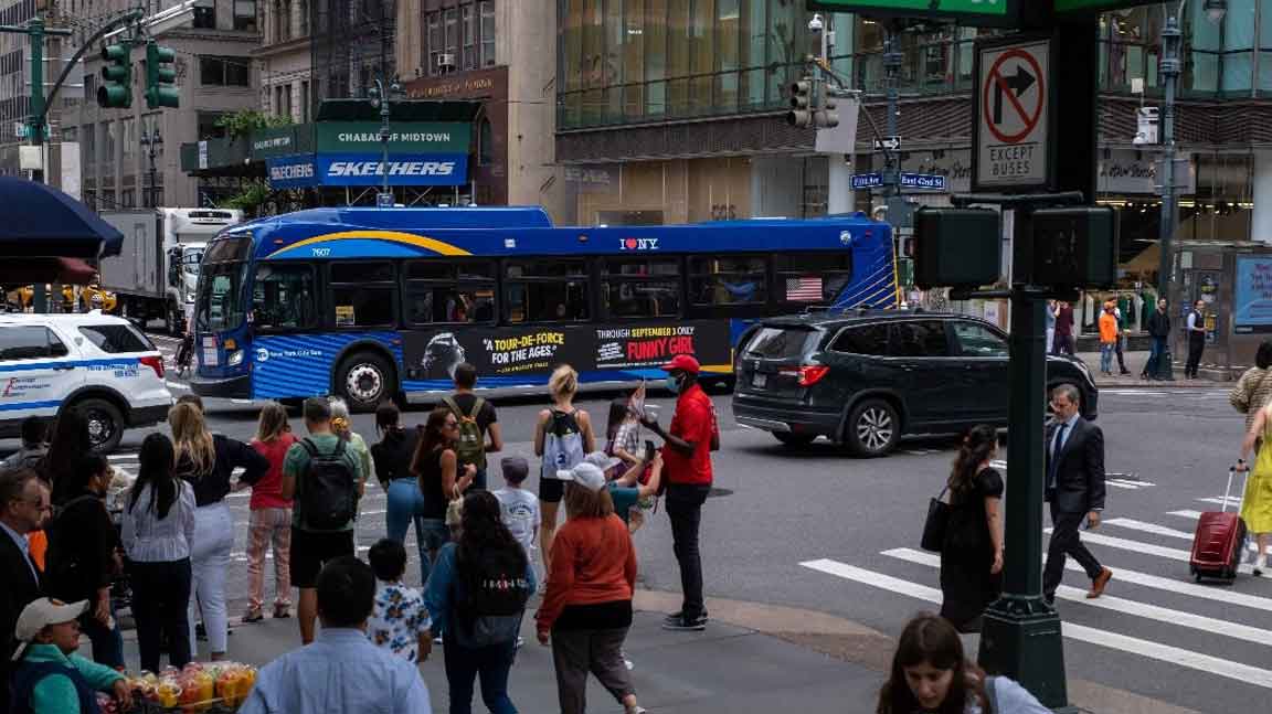 out of home transit bus advertising new york city meet the mta