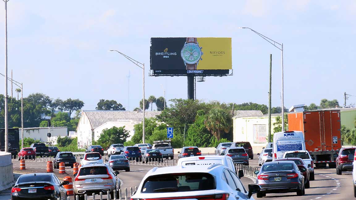 Mayors Jewelers Billboard in Miami